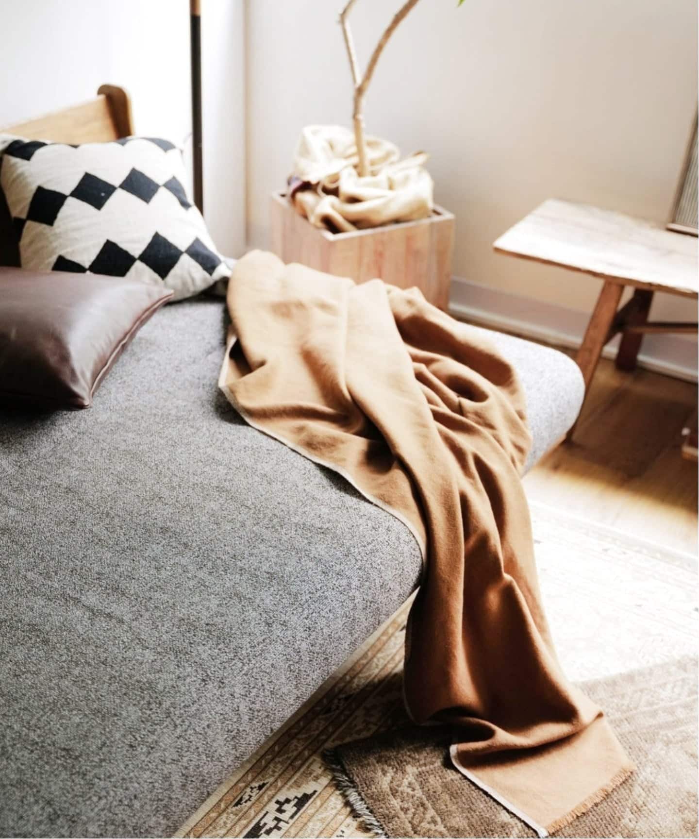 大型商品》HABITAT SOFA BED 180cm GRAY ハビタソファ ベット（ソファ