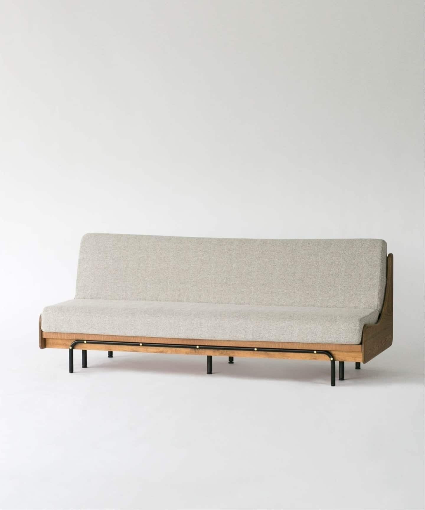 予約》《大型商品》HABITAT SOFA BED 200cm BEIGE ハビタソファ ベット