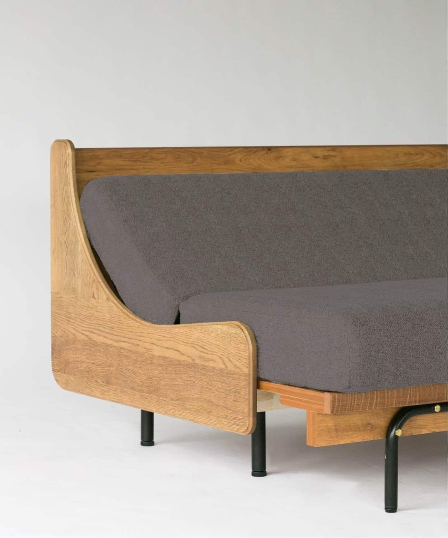 大型商品》HABITAT SOFA BED 200cm GRAY ハビタソファ ベット グレー