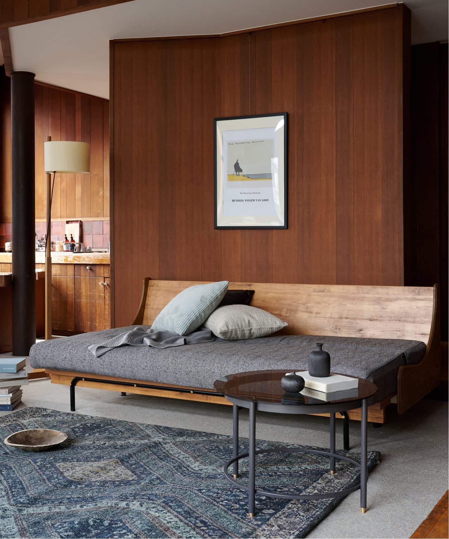 ハビタソファ　ジャーナルスタンダード　ソファベッド 大型商品》HABITAT SOFA BED 200cm GRAY ハビタソファ ベット グレー