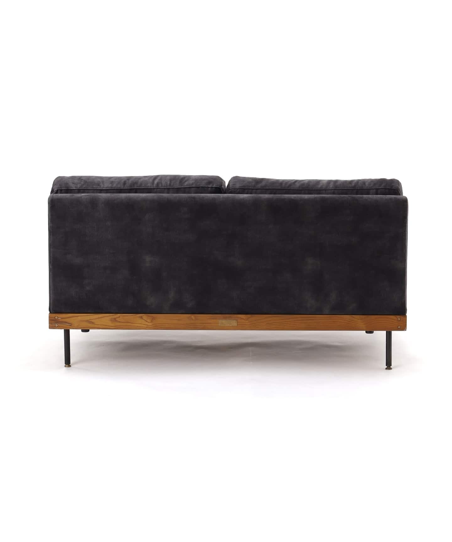 予約》《大型商品》LILLE SOFA 2P 2ND VELVET BK リルソファ
