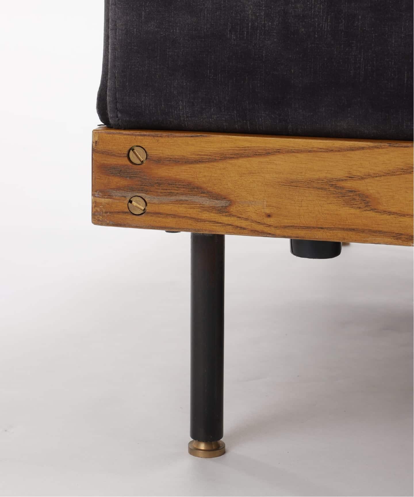 予約》《大型商品》LILLE SOFA 2P 2ND VELVET BK リルソファ