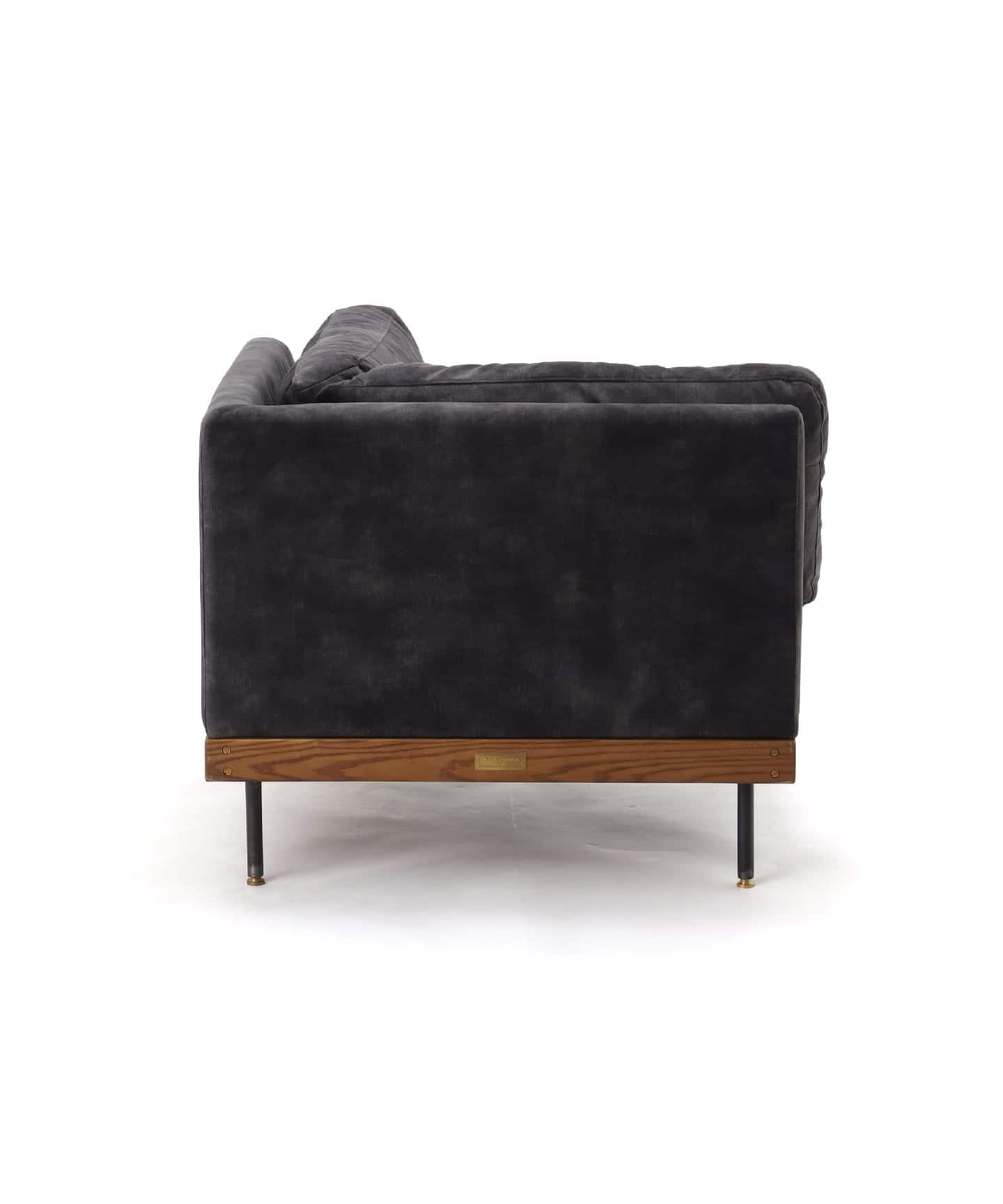 予約》《大型商品》LILLE CORNER SOFA 2ND VELVET BK リルコーナー