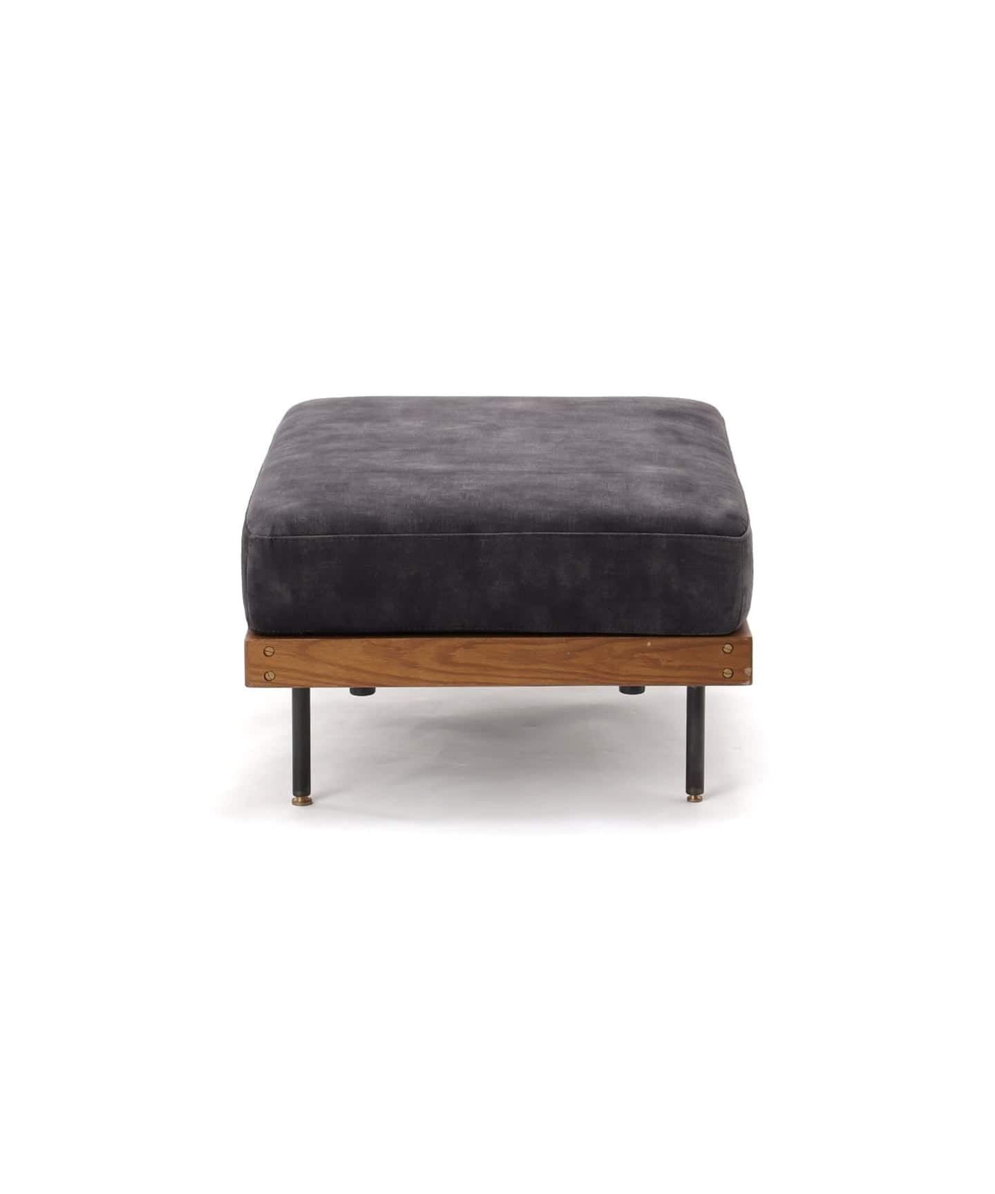 予約》LILLE OTTOMAN 2ND VELVET BK リルオットマン ベルベット