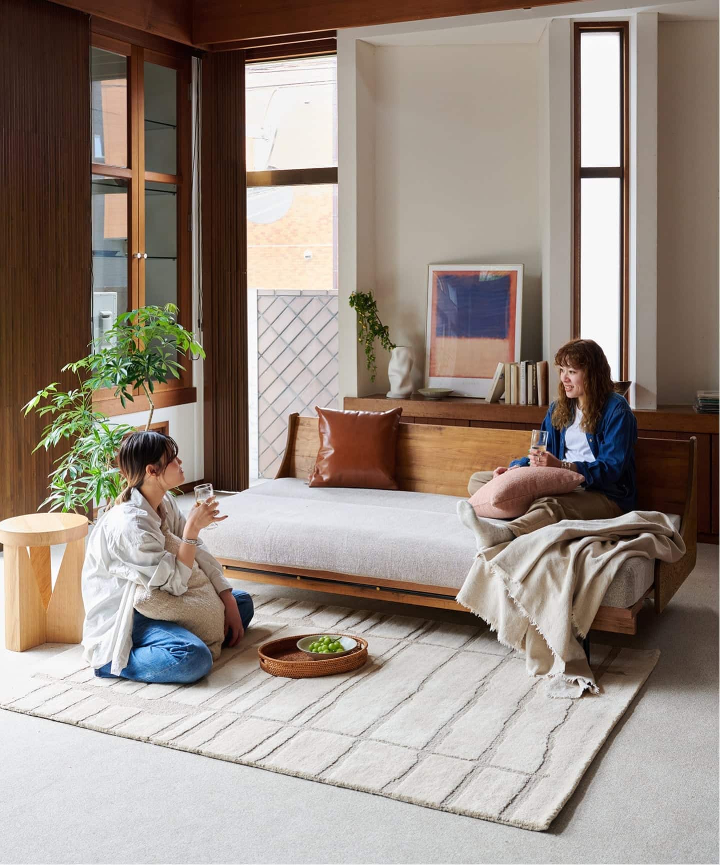 予約》《大型商品》HABITAT SOFA BED 200cm BEIGE ハビタソファ ベット