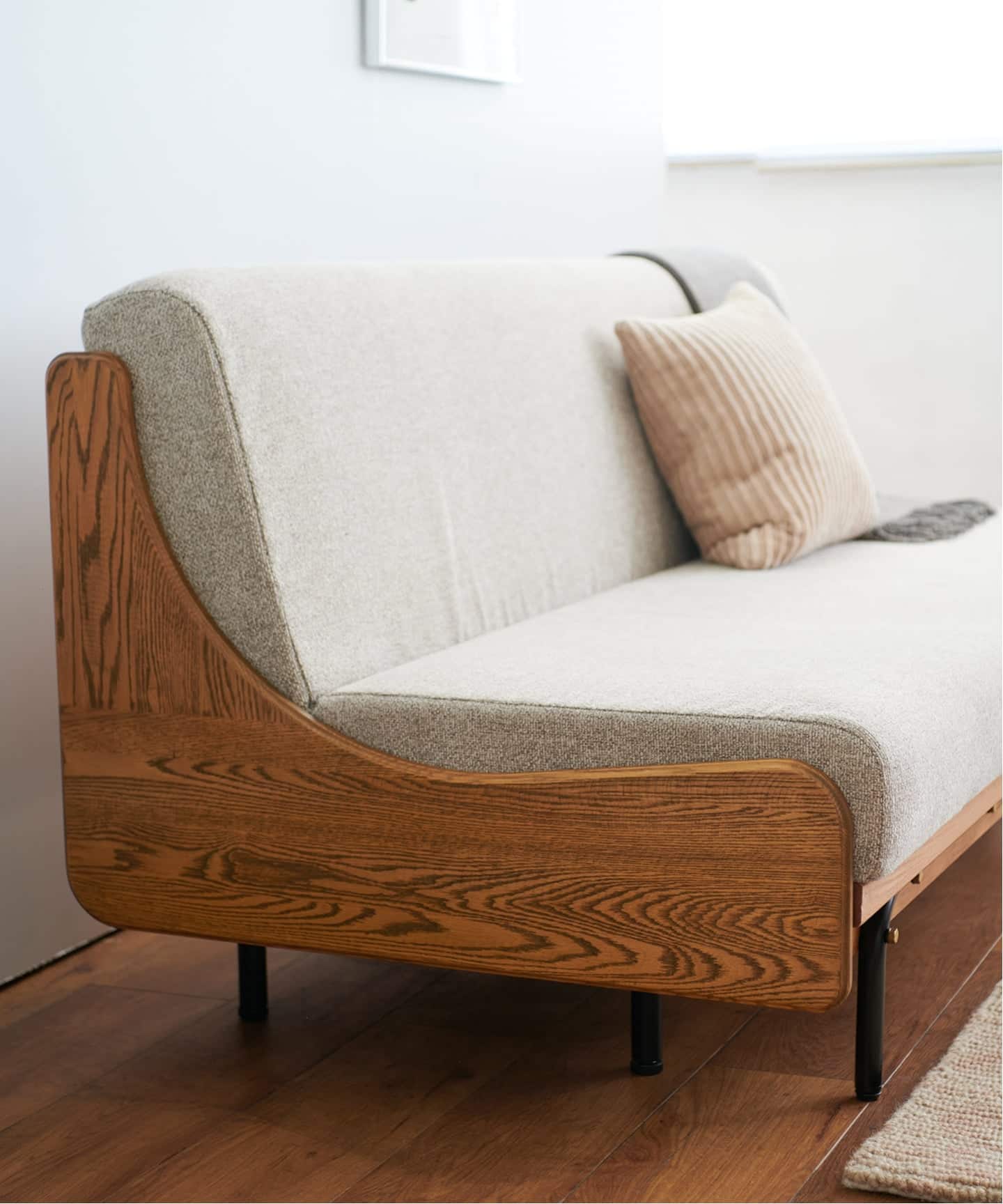 ジャーナルスタンダードファニチャー　HABITAT SOFA BED 予約》《大型商品》HABITAT SOFA BED 180cm BEIGE ハビタソファ ベット