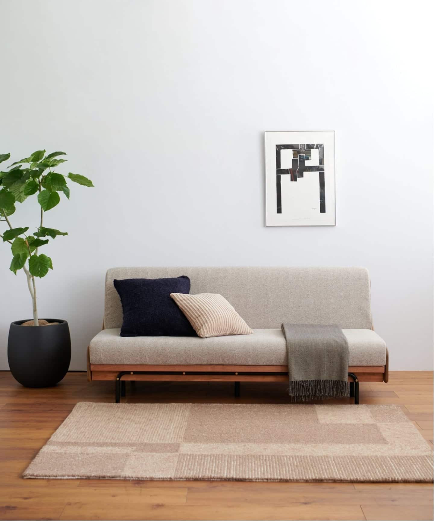 【カバー付】Journal Standard HABITAT SOFA 予約》HABITAT EASY COVER 180cm (BE) ハビタソファ イージーカバー