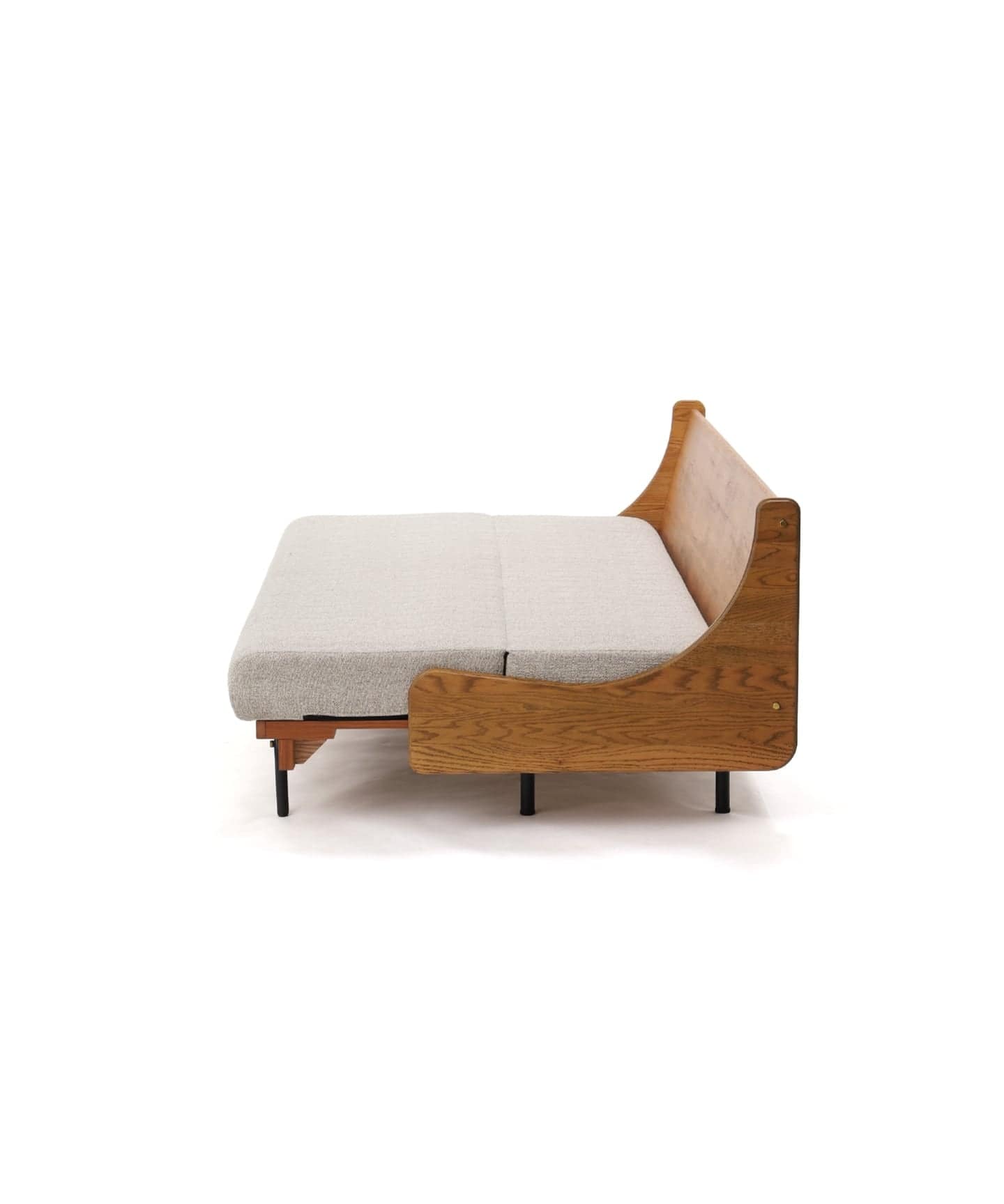 予約》《大型家具》HABITAT SOFA BED 200cm (BE) KD ハビタソファ