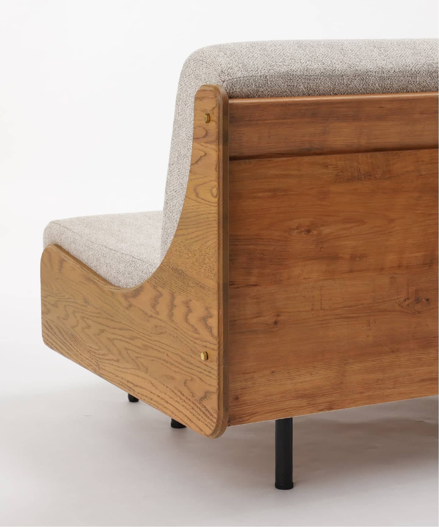 予約》《大型家具》HABITAT SOFA BED 200cm (BE) KD ハビタソファ