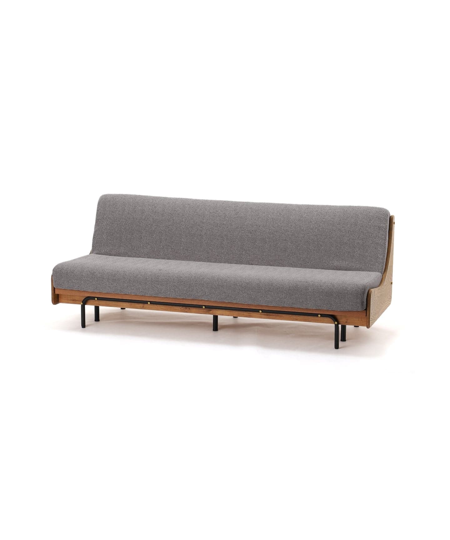 予約》《大型家具》HABITAT SOFA BED 200cm (GY) KD ハビタソファ
