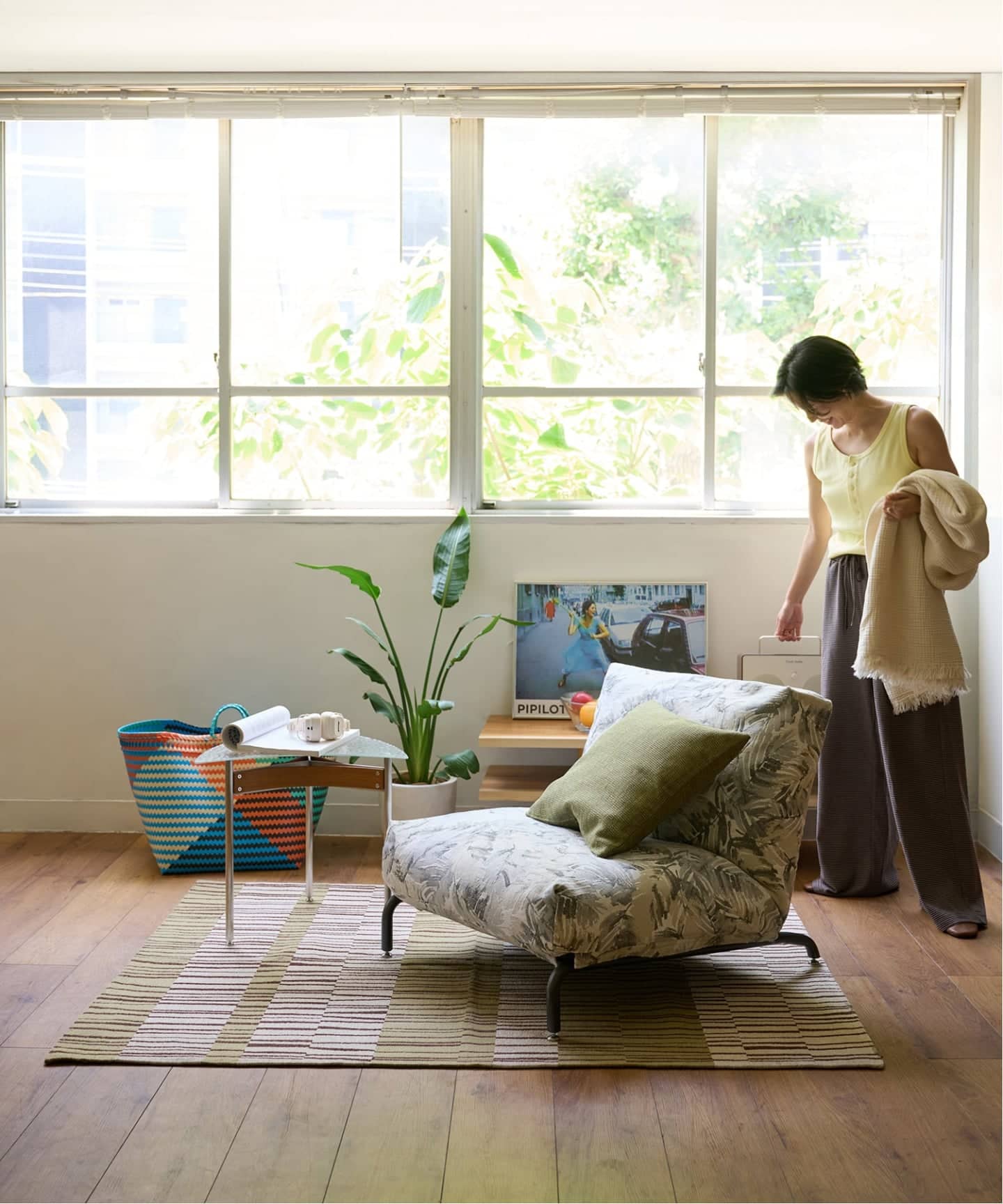 RODEZ CHAIR COVER FLORAL ※カバーのみ ロデカバー（ソファ）｜JOURNAL