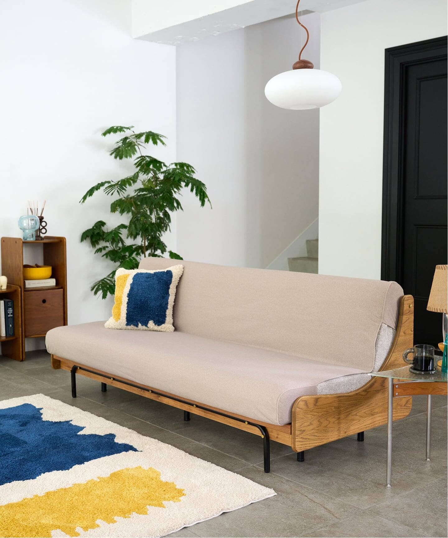 予約》HABITAT EASY COVER W1800 PFF(BE) ハビタソファ イージーカバー