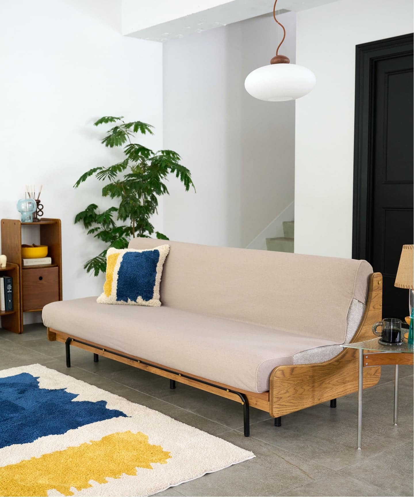 HABITAT EASY COVER W2000 PFF(BE) ハビタソファ イージーカバー 200cm