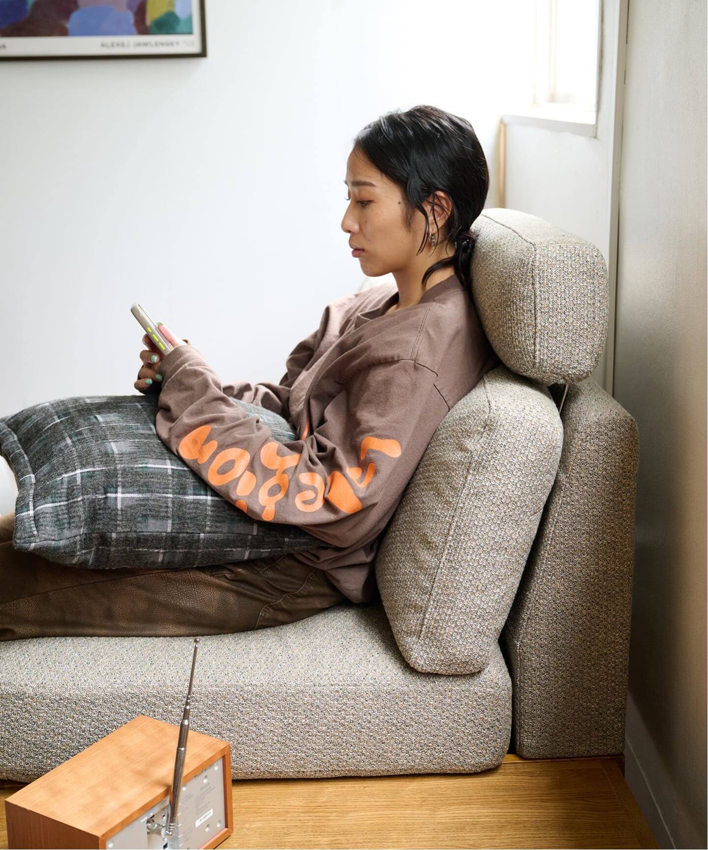 予約》LILLE SOFA HEAD REST 25(GRY) ヘッドレスト（ソファ）｜JOURNAL