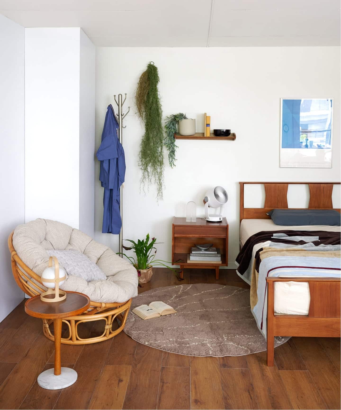 予約》《大型商品》WICKER EASY CHAIR 2nd_I ウィッカーイージーチェア