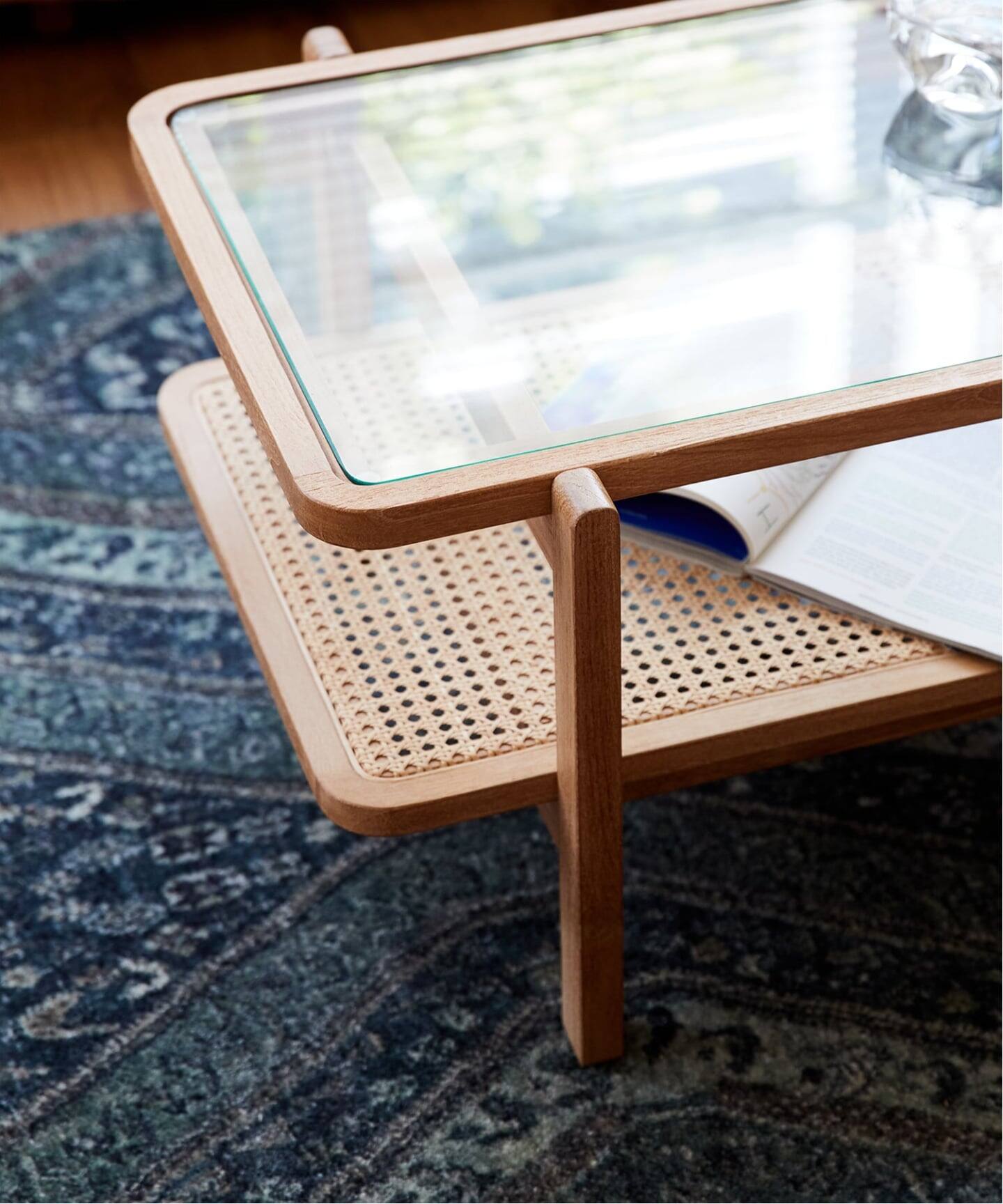 大型商品》【Sunflower Rattan】KAGOME TABLE テーブル（テーブル