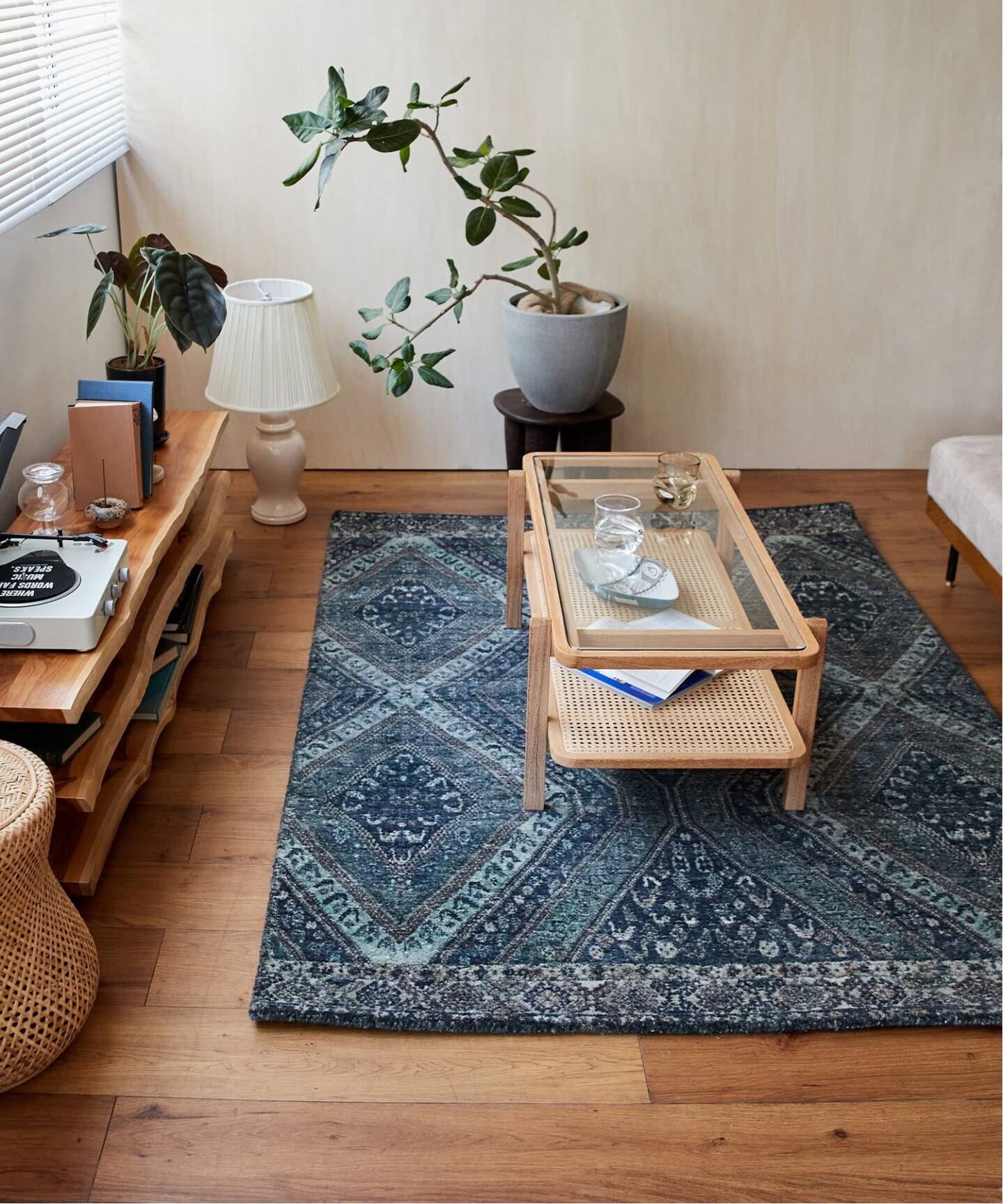 大型商品》【Sunflower Rattan】KAGOME TABLE テーブル（テーブル