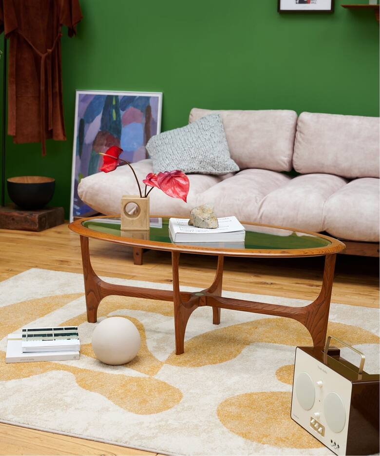 予約》《大型商品》SILHOUETTE COFFEE TABLE OVAL シルエット コーヒー 