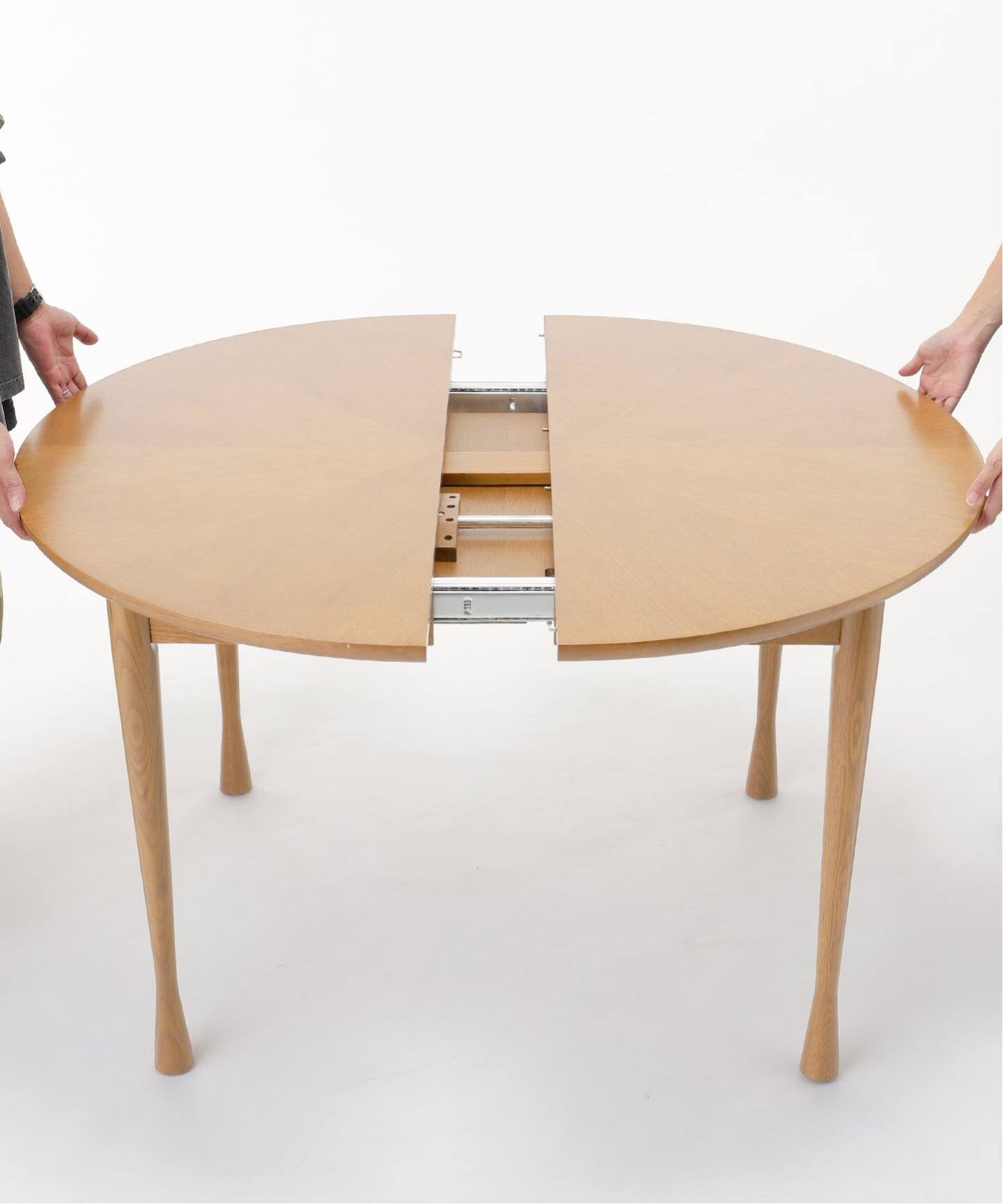 予約》《大型商品》AROS ROUND TABLE W1100 natural アロス ラウンド