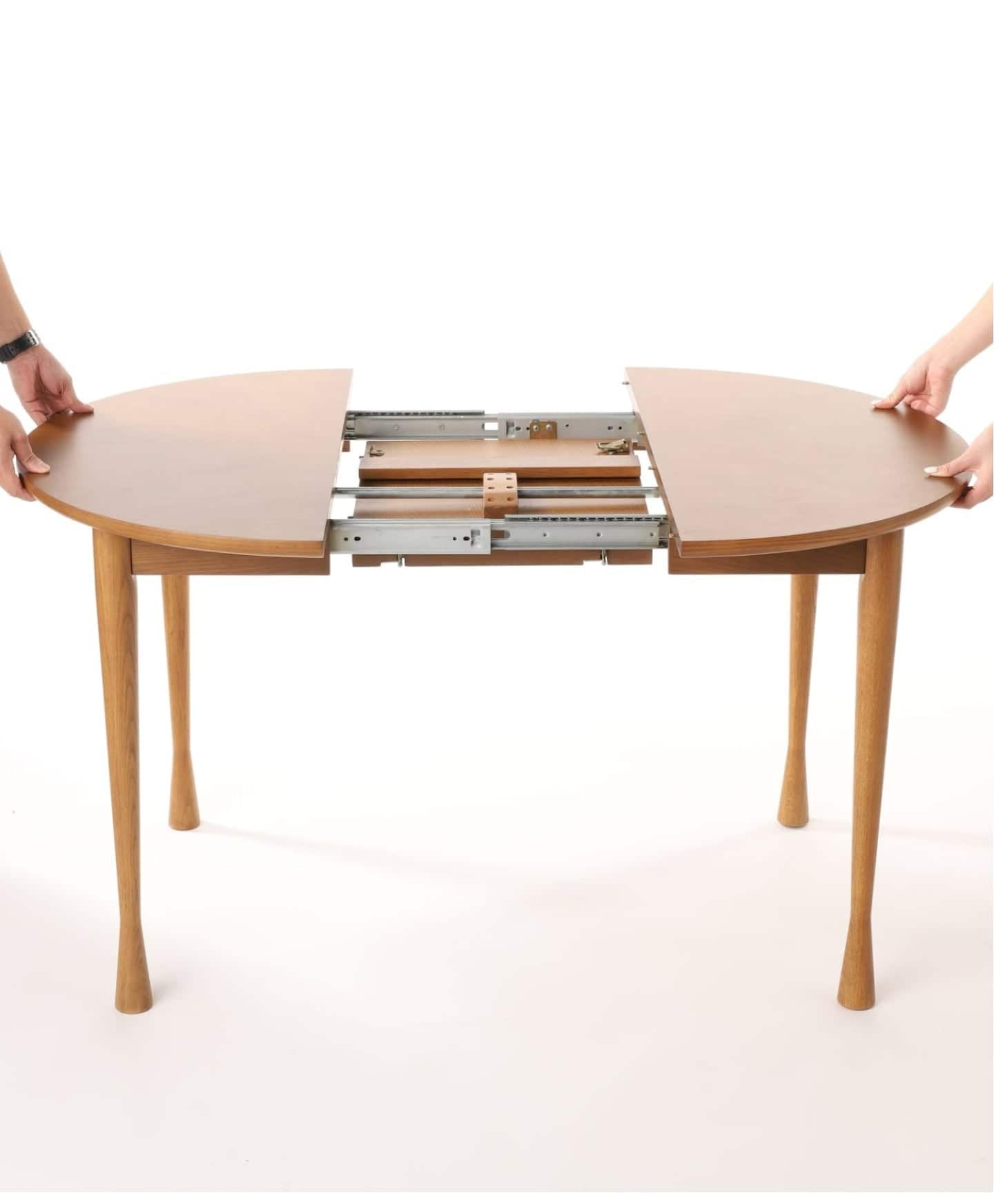 大型商品》AROS ROUND TABLE brown アロス ラウンド テーブル ブラウン