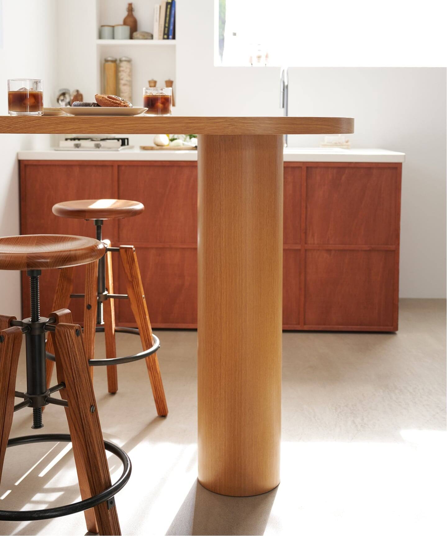 大型商品》PORTO COUNTER TABLE natural ポルト カウンターテーブル