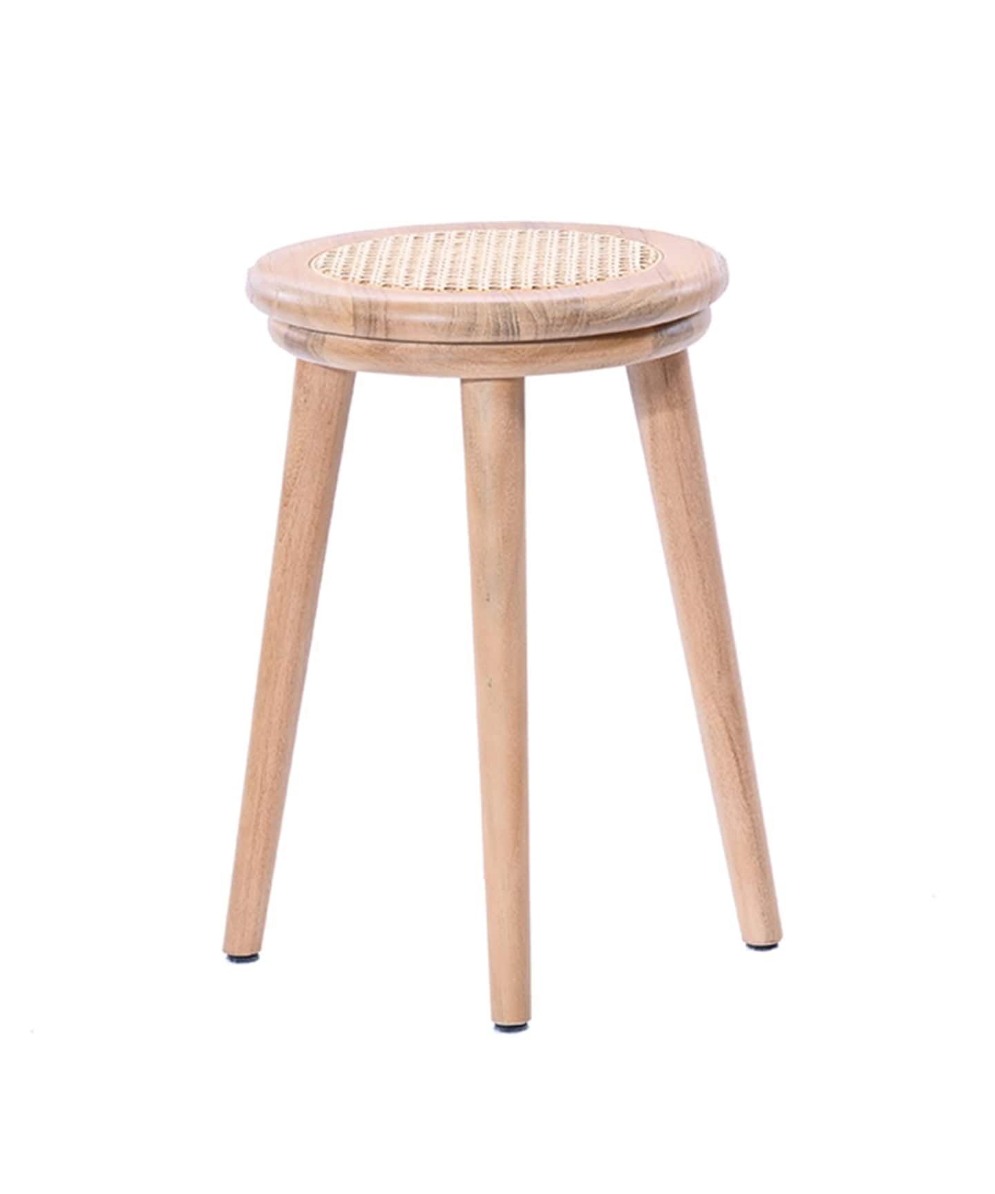 予約》《大型商品》【Sunflower Rattan/サンフラワーラタン】STOOL(NT