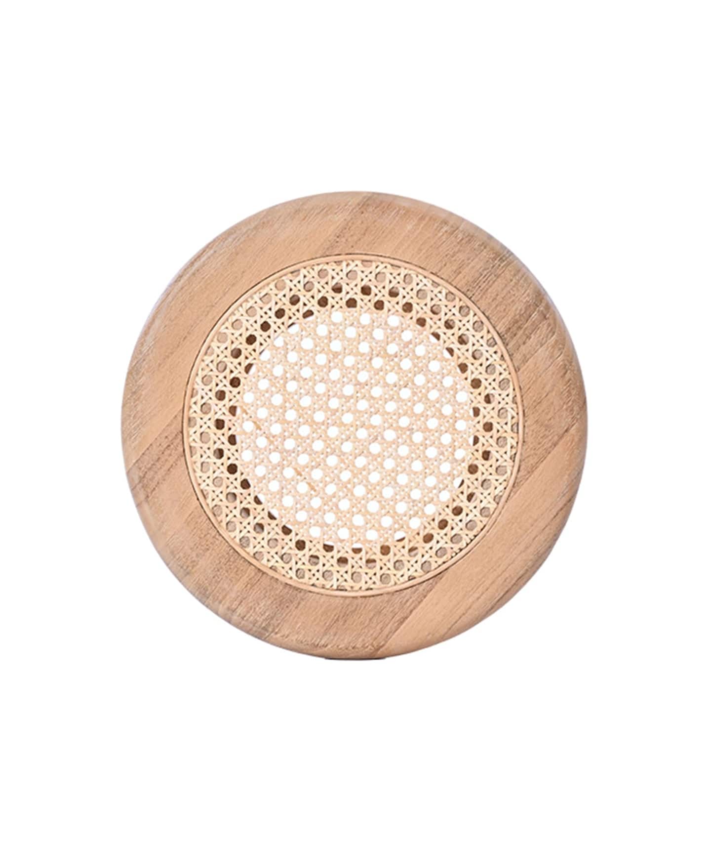 予約》《大型商品》【Sunflower Rattan/サンフラワーラタン】STOOL(NT