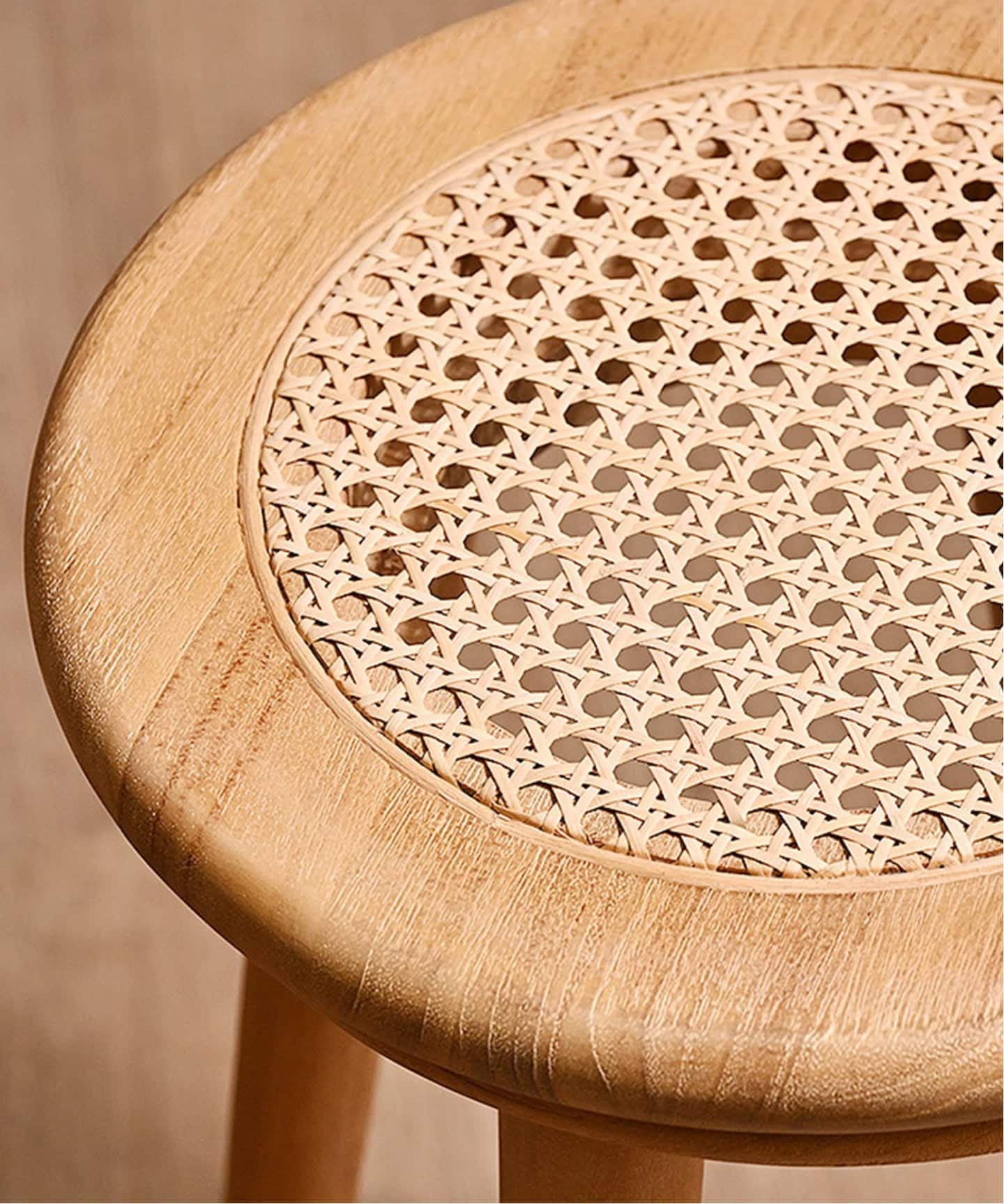 ジャーナルスタンダードファニチャー　スツール 予約》《大型商品》【Sunflower Rattan/サンフラワーラタン】STOOL(NT