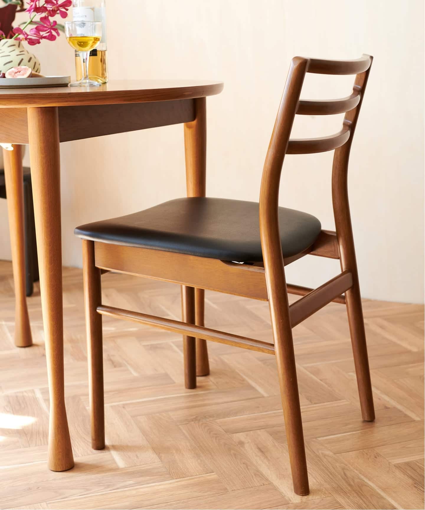 大型商品》AROS DINING CHAIR brown アロス チェア ブラウン（チェア