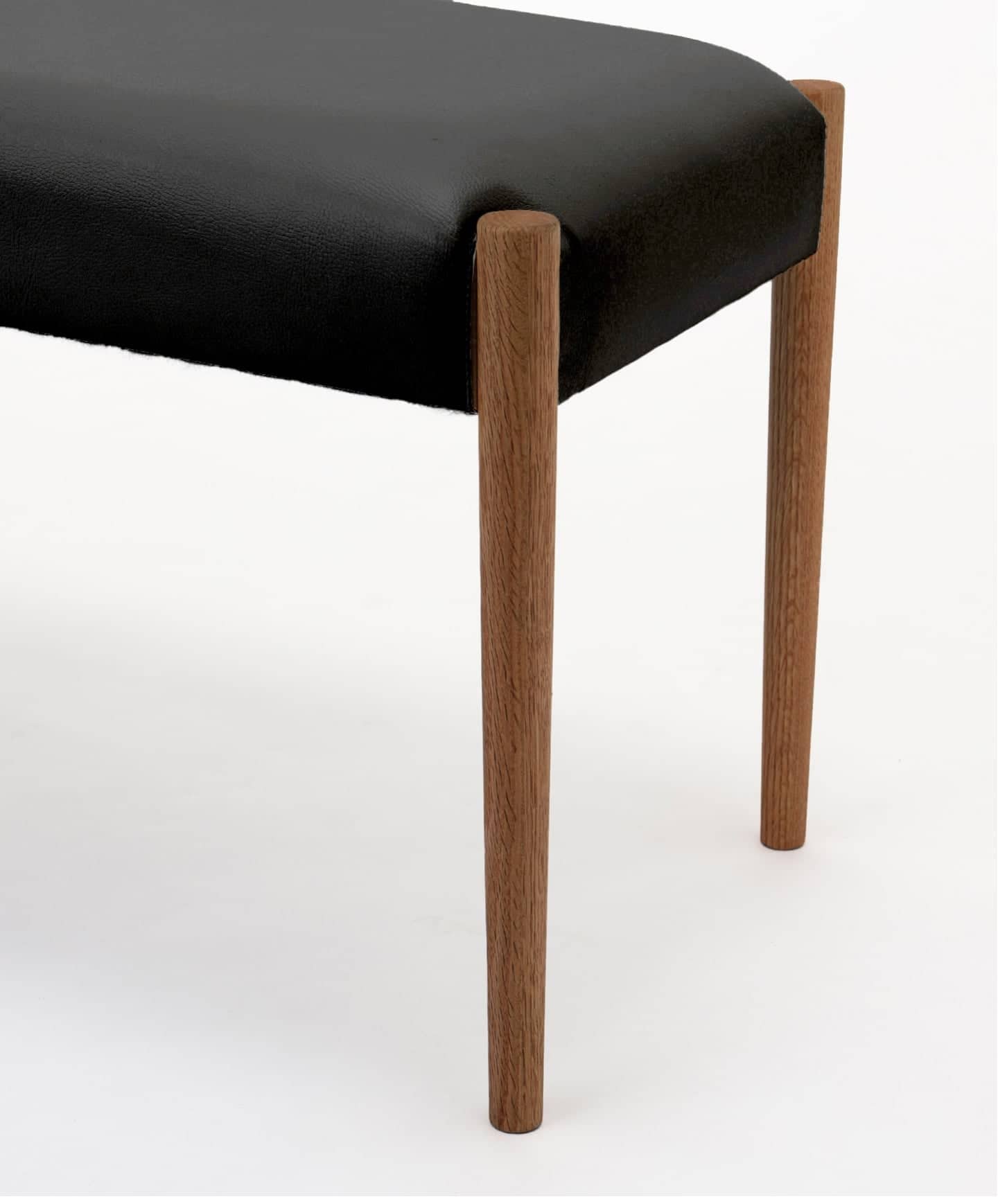 大型商品》PORTO FLAT BENCH brown ポルト フラットベンチ（チェア