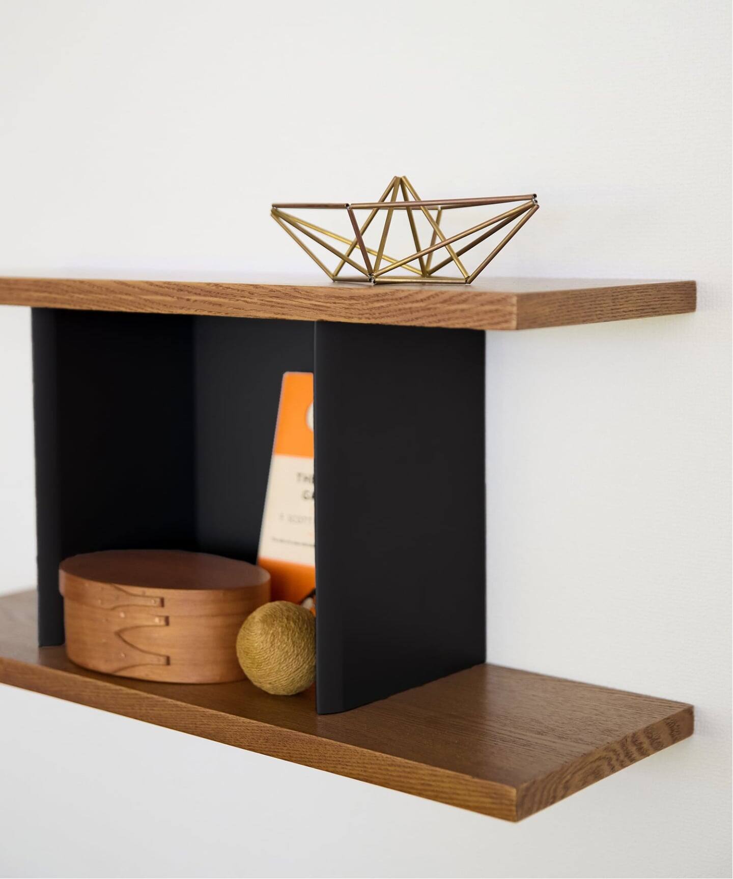 BRITZ WALL SHELF(BK) ブリッツ ウォールシェルフ（収納家具