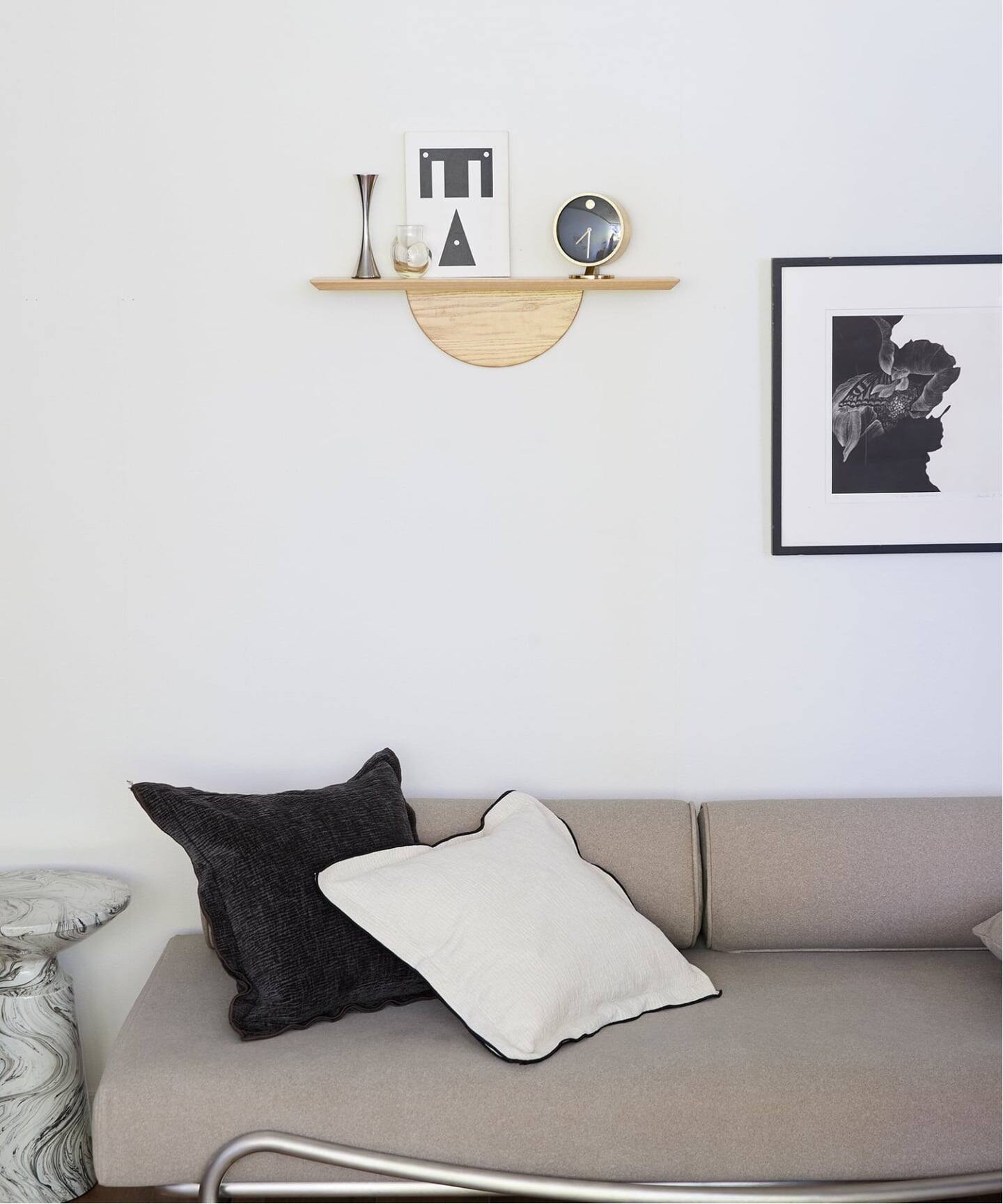 予約》PORTO WALL SHELF(NT) ポルト ウォールシェルフ（収納家具