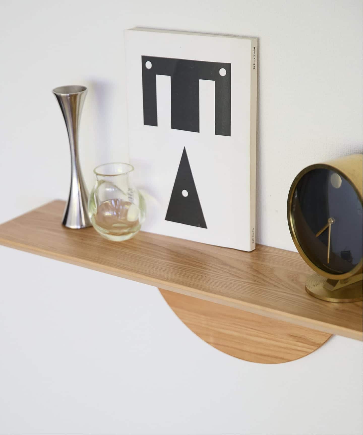 予約》PORTO WALL SHELF(NT) ポルト ウォールシェルフ（収納家具