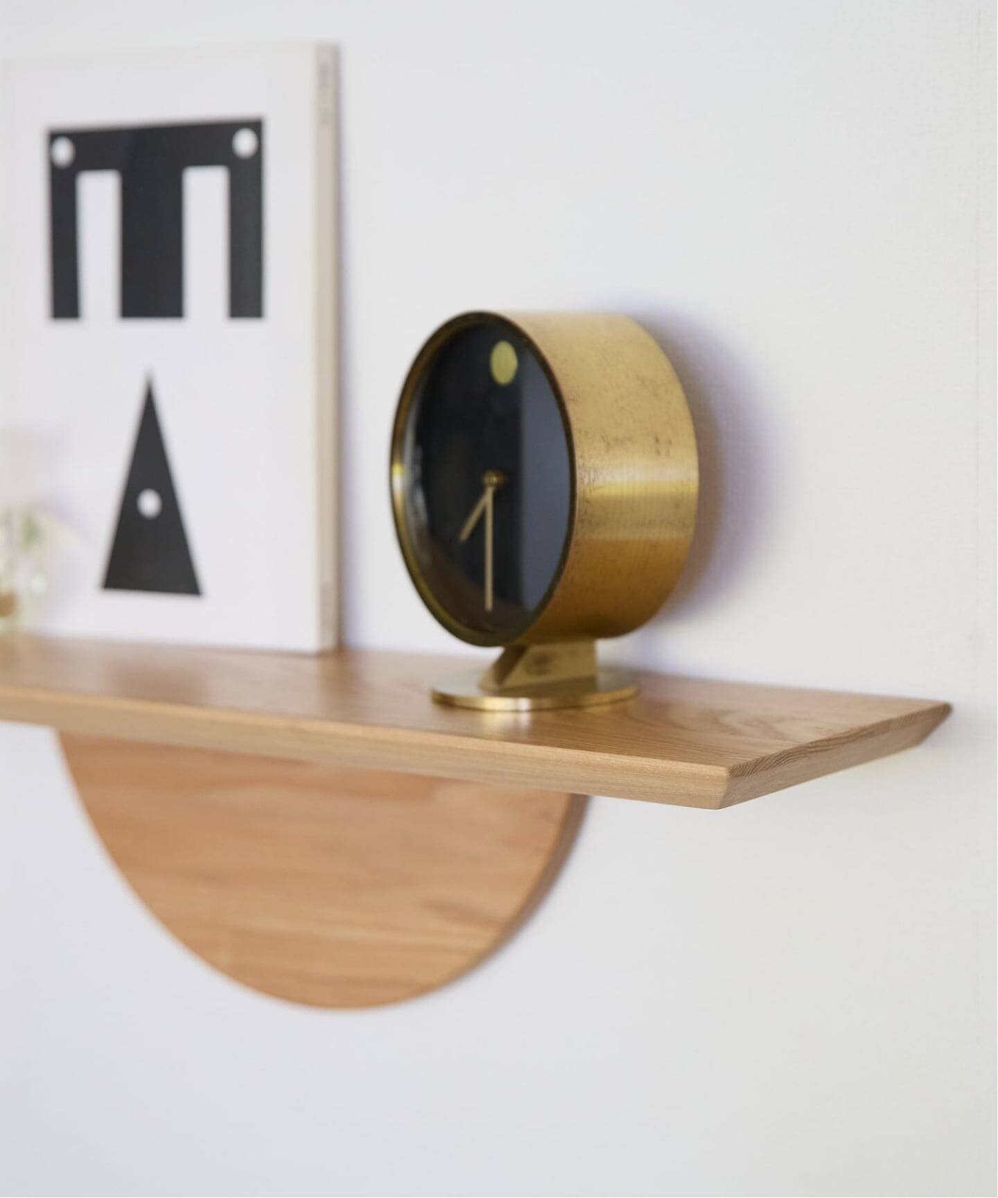 予約》PORTO WALL SHELF(NT) ポルト ウォールシェルフ（収納家具