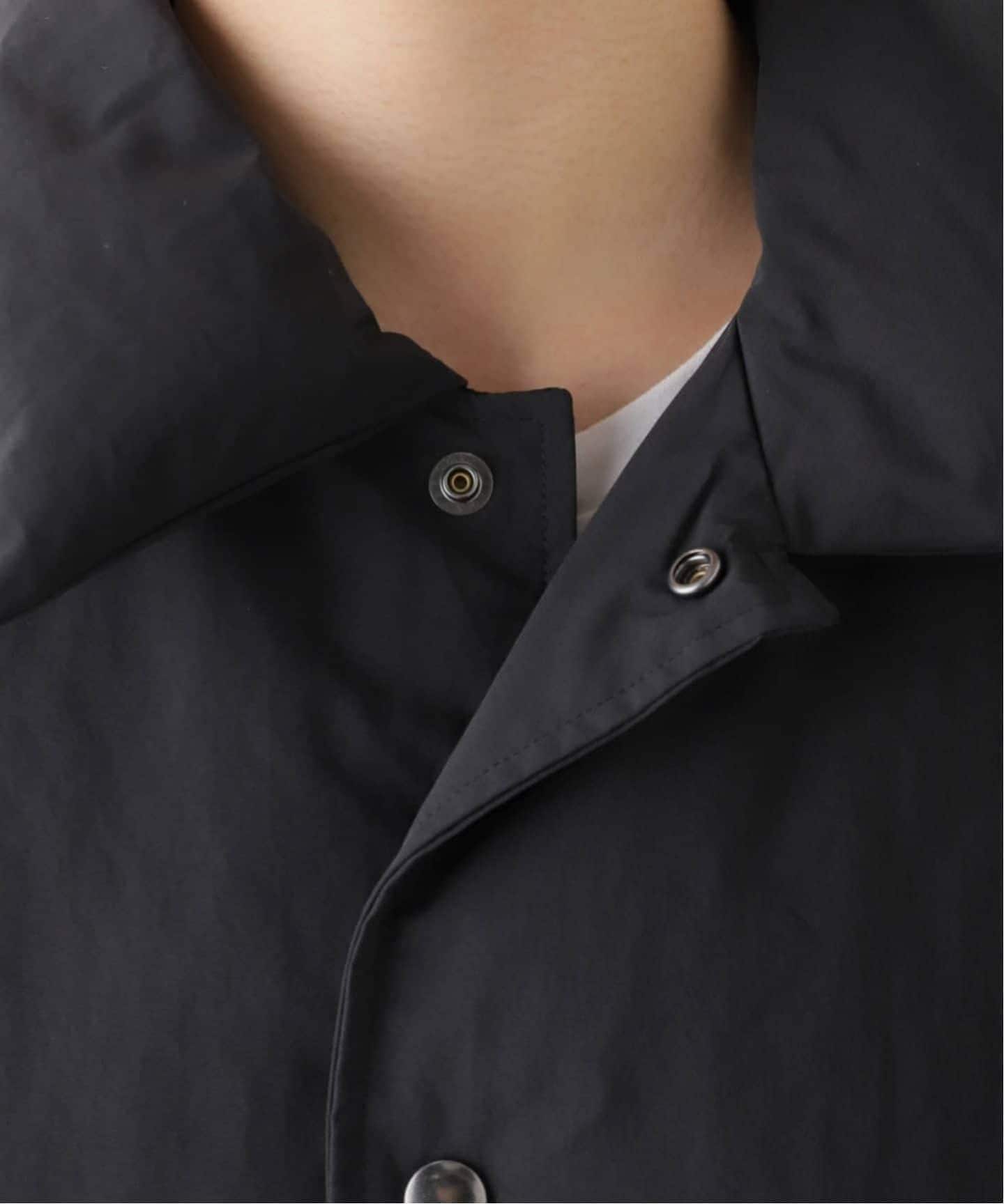 予約》【CALUX/キャラクス】PUFFER COACH JACKET（ダウンジャケット