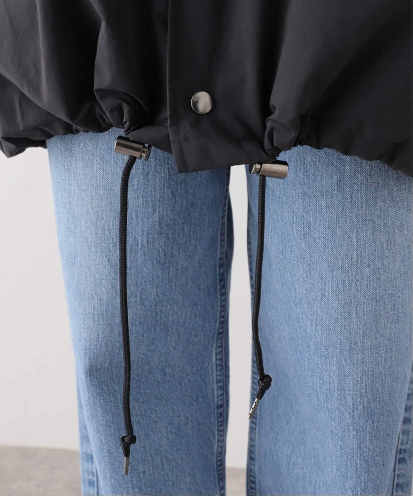 予約》【CALUX/キャラクス】PUFFER COACH JACKET（ダウンジャケット