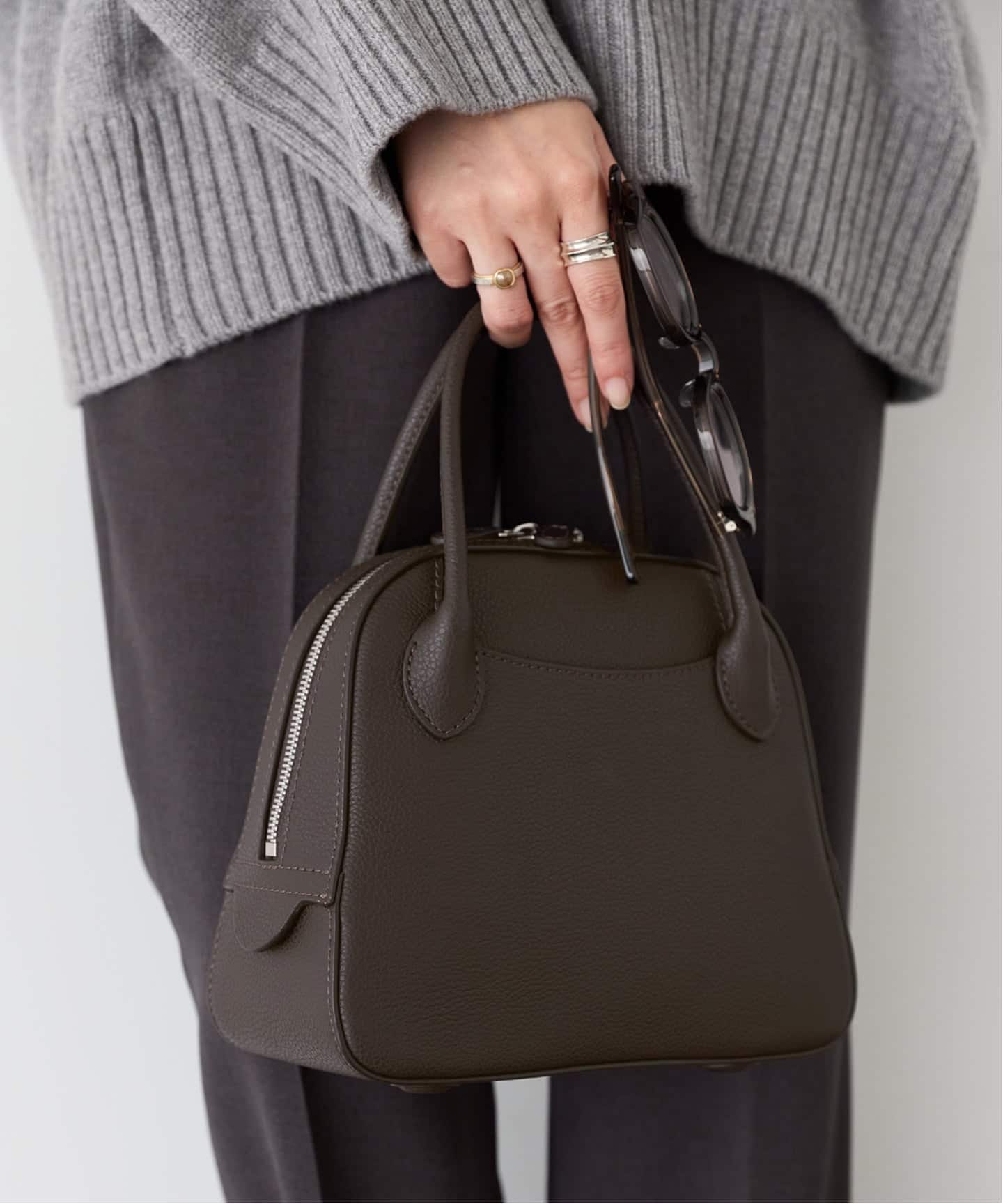 JRomma様⭐︎ 新品未使用　Plage MAISON CANAU バッグ WEB限定追加予約》MAISON CANAU / メゾン カナウ ROUND BOSTON Sバッグ